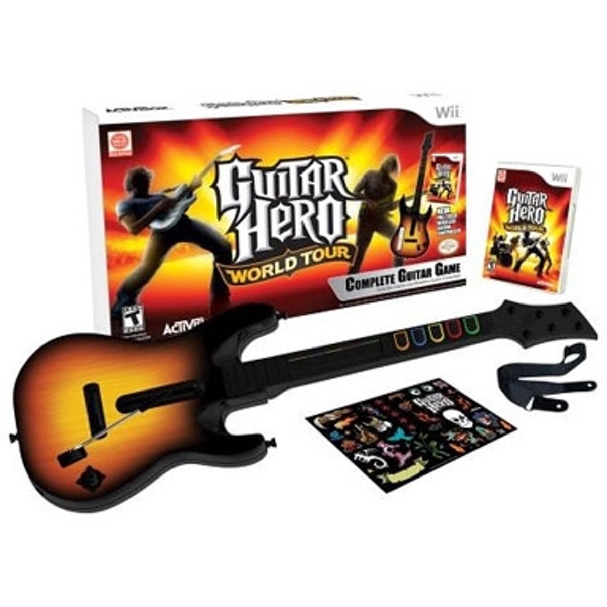 Fervent Scheiden ijs Guitar Hero Wii – Speelotheek bij Tante Leen